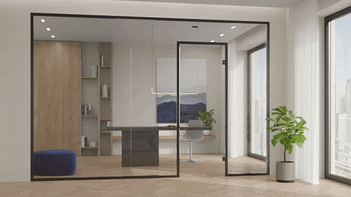 Перегородки и Двери CRYSTAL со Стеклом SMARTGLASS Перегородки и Двери CRYSTAL со Стеклом SMARTGLASS